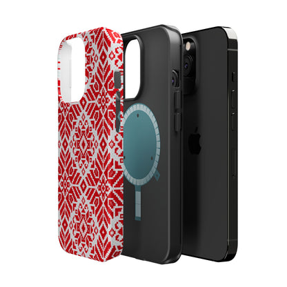 Red Tatriz  Design - Iphone Magnetic Tough Case