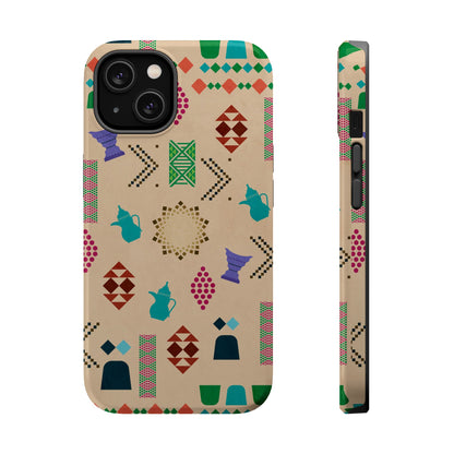 Arabian symbols  Design - Iphone Magnetic Tough Case