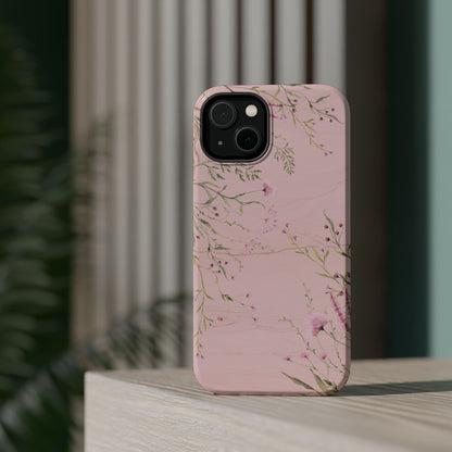 Pink Spring  - Iphone Magnetic Tough Case