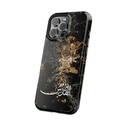 Jerusalem from Space - City of Barakah - Iphone Magnetic Tough Cases