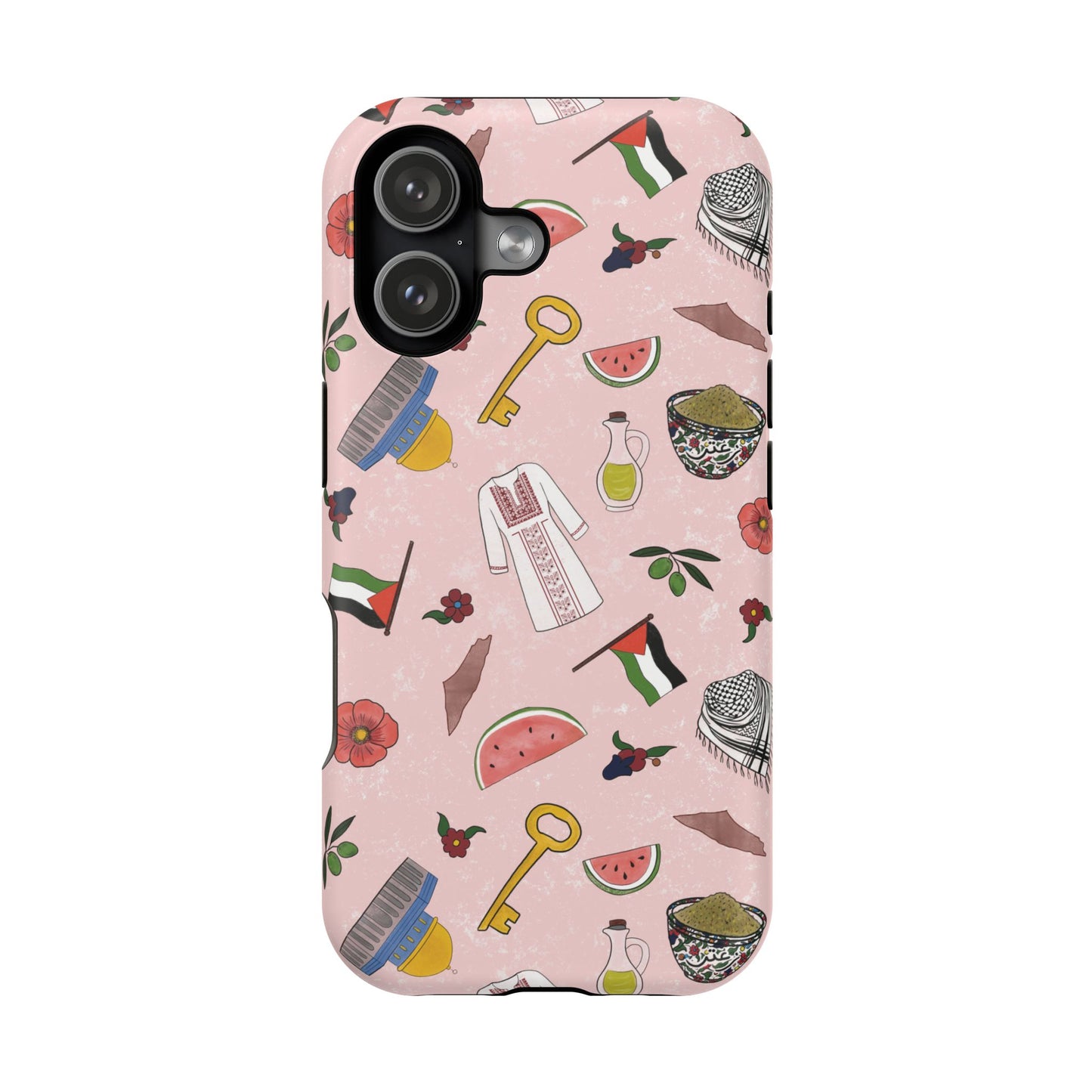 Palestinians Symbols Design - Iphone Magnetic Tough Case