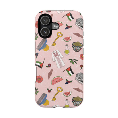 Palestinians Symbols Design - Iphone Magnetic Tough Case
