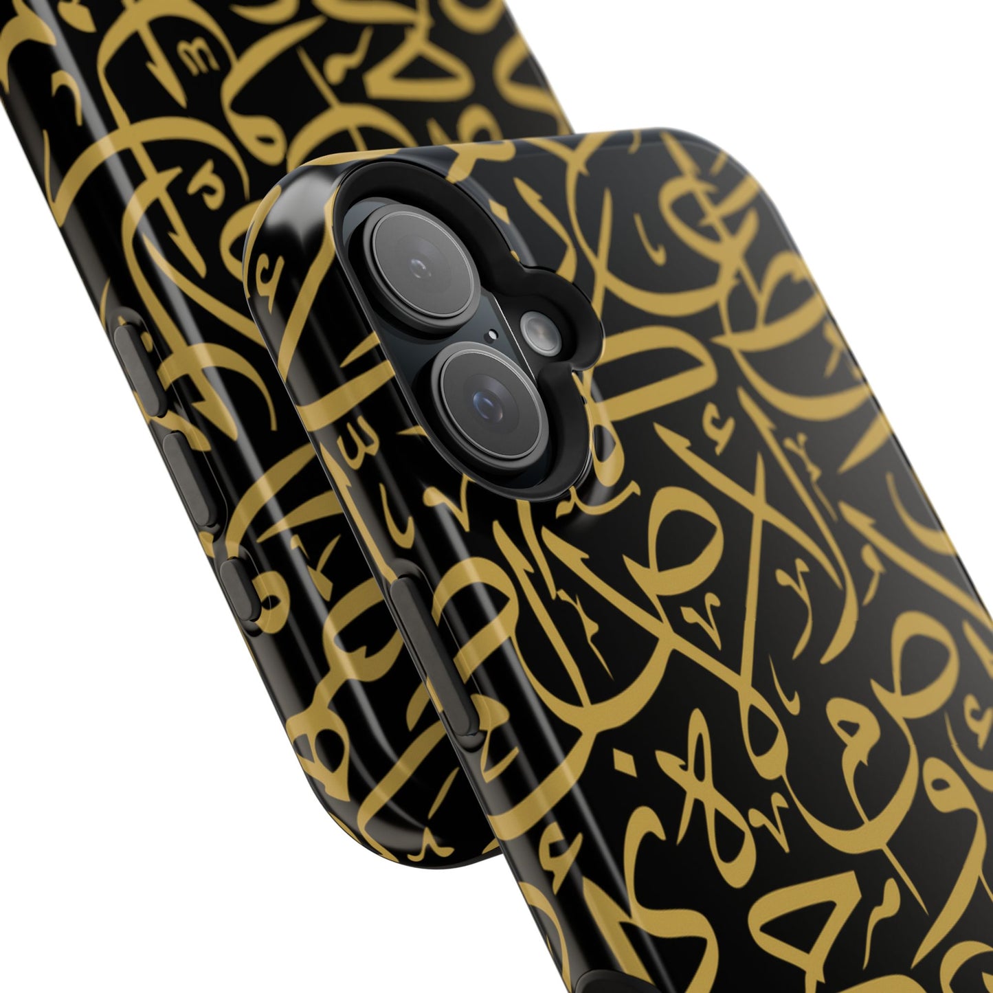 Black and Gold Arabic Letters  Iphone Magnetic Tough Cases