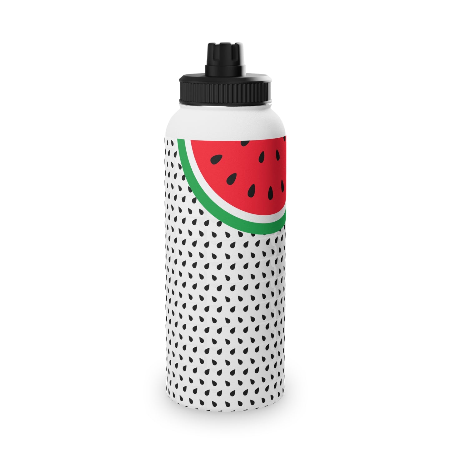 Watermelon Stylish Stainless Steel Water Bottle with Sports Lid
