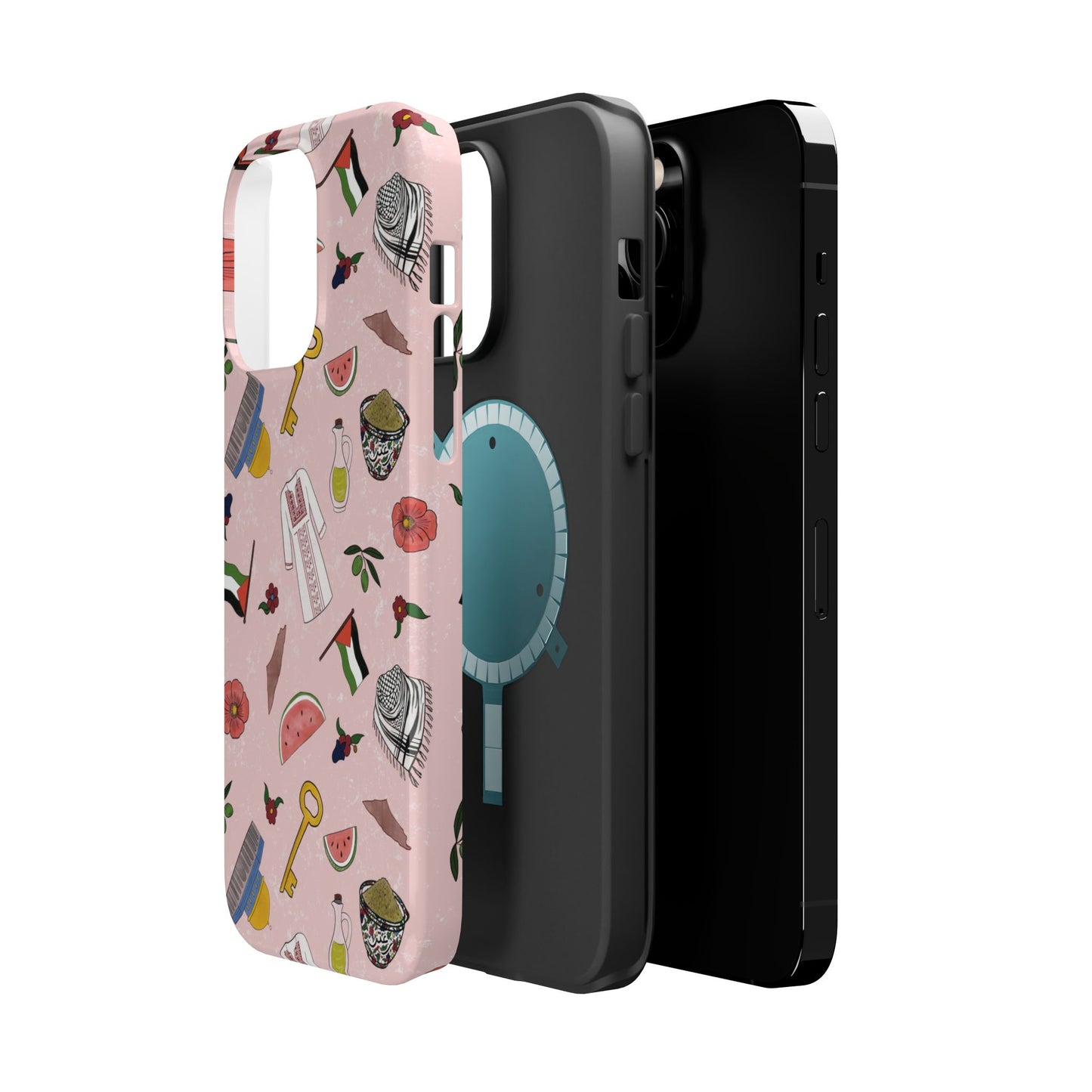 Palestinians Symbols Design - Iphone Magnetic Tough Case
