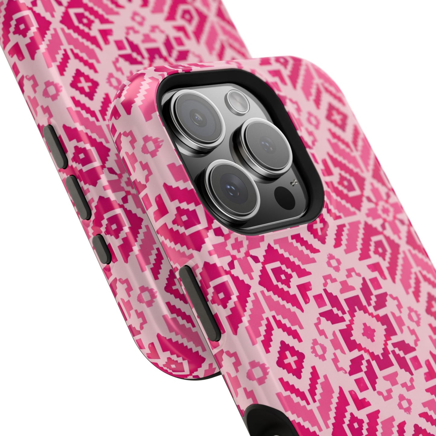 Pink Tatriz  Design - Iphone Magnetic Tough Case