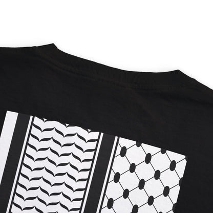 Hattah Black and White Stylish Graphic Pocket T-Shirt | Unisex| More Colors