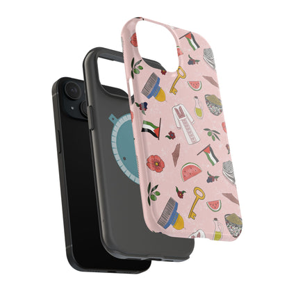 Palestinians Symbols Design - Iphone Magnetic Tough Case