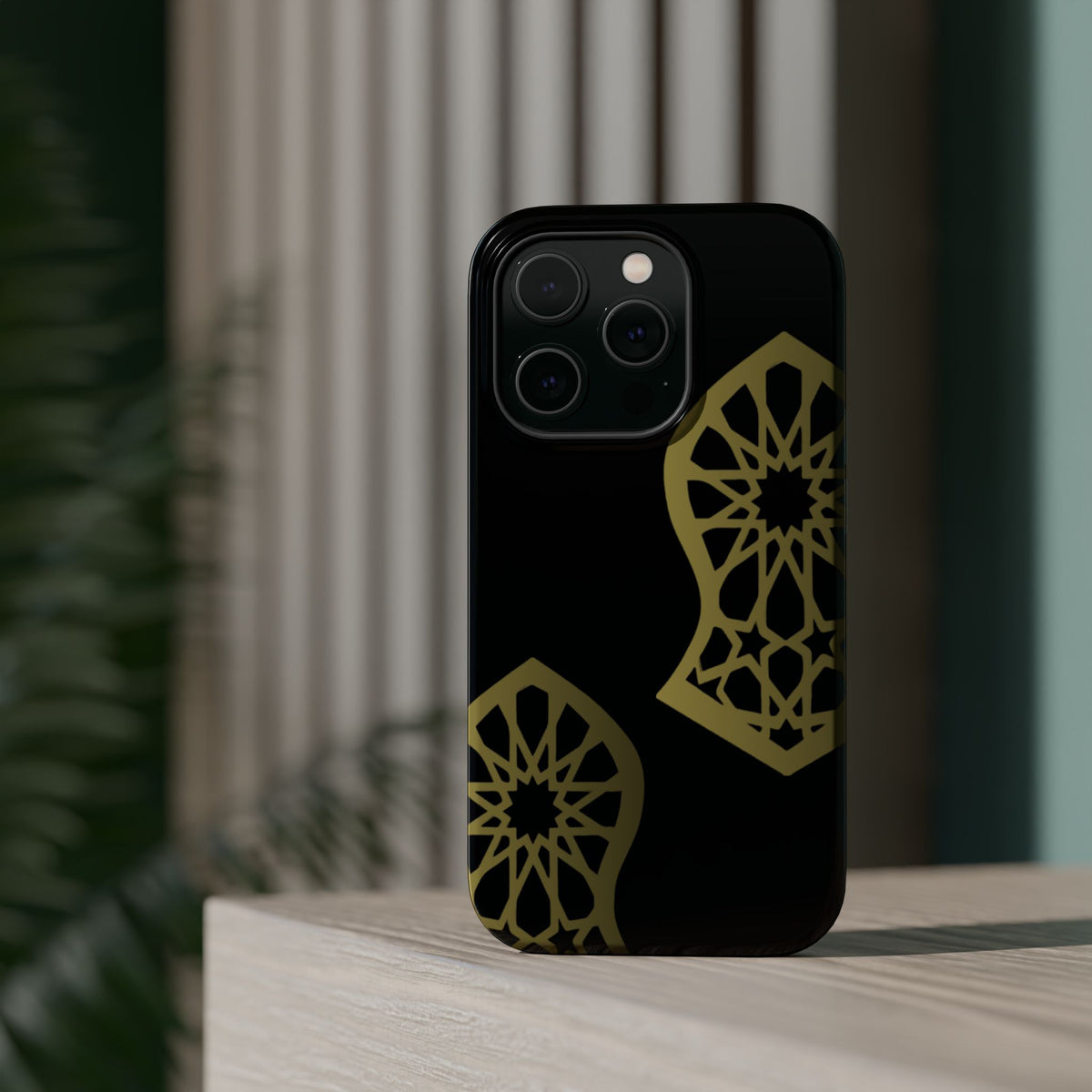Grey and Gold Sandala Design Iphone Magnetic Tough Cases