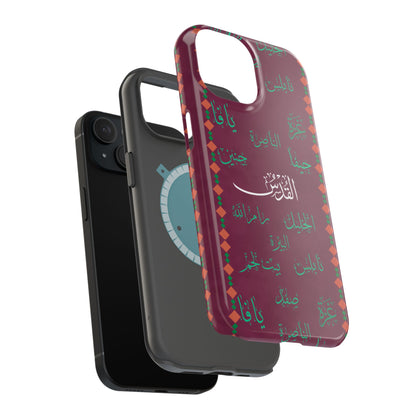Palestinian Cities  Design - Iphone Magnetic Tough Case