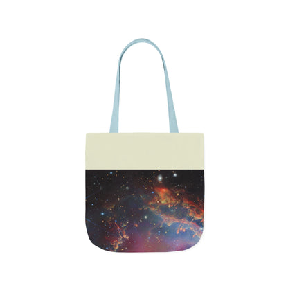 Star Cluster Canvas Tote Bag, 4-Color Straps