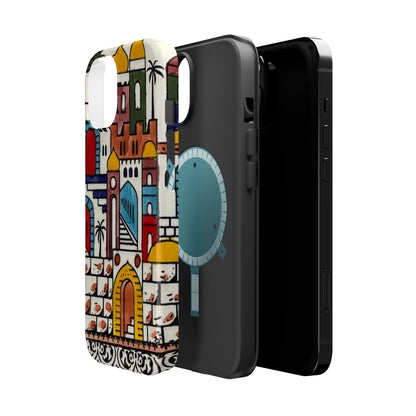 Jerusalem City Design Iphone Magnetic Tough Case