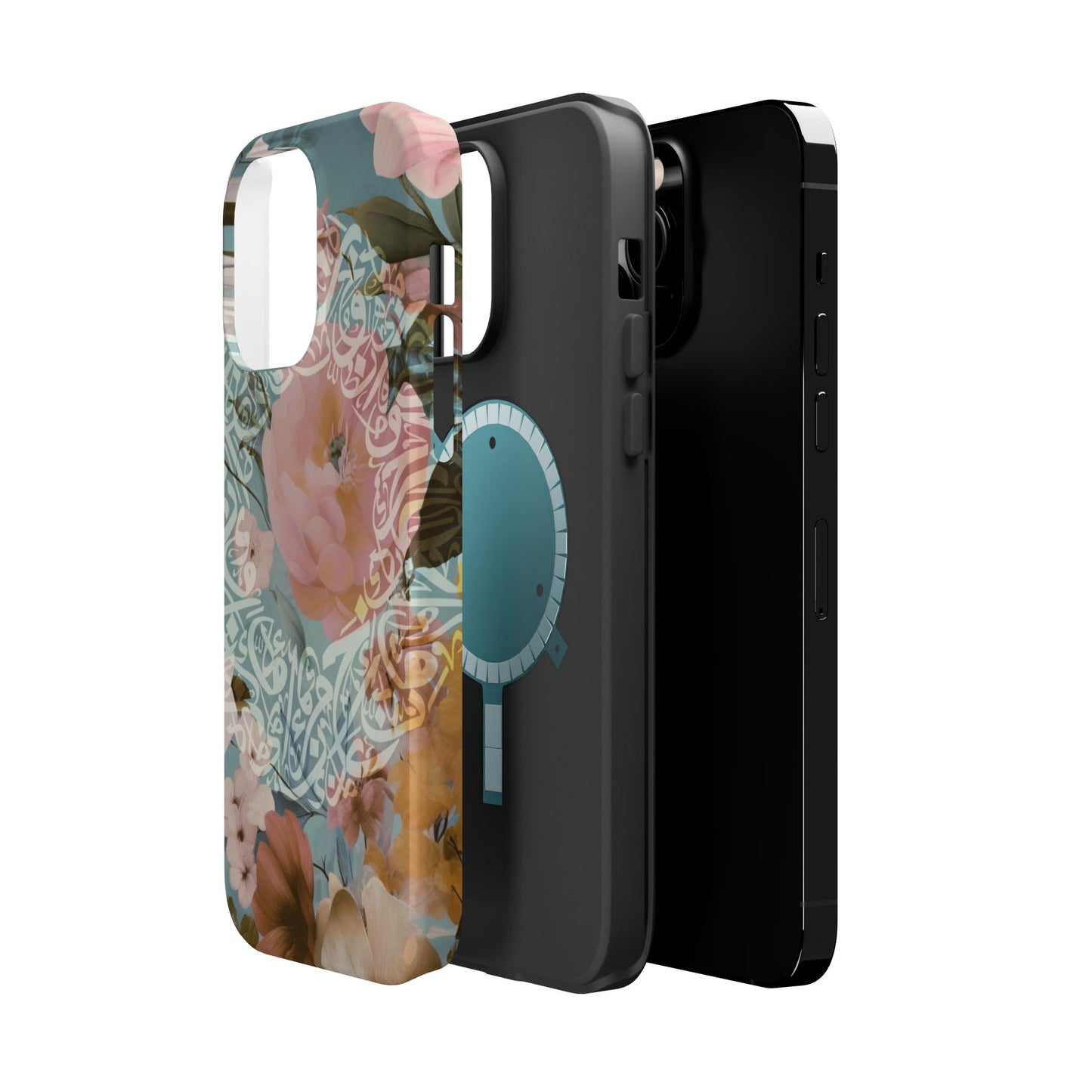 Arabic Floral Design  - Iphone Magnetic Tough Cases