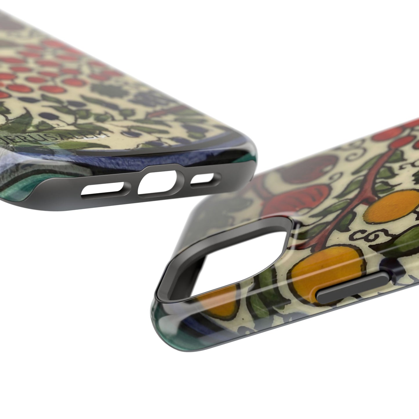 Jerusalem City Fruits Design Iphone Magnetic Tough Case