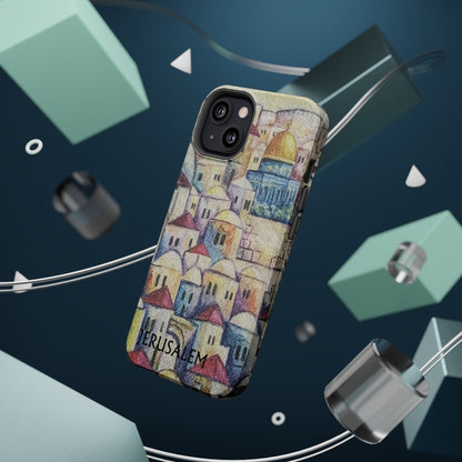 Jerusalem city  Iphone Magnetic Tough Cases