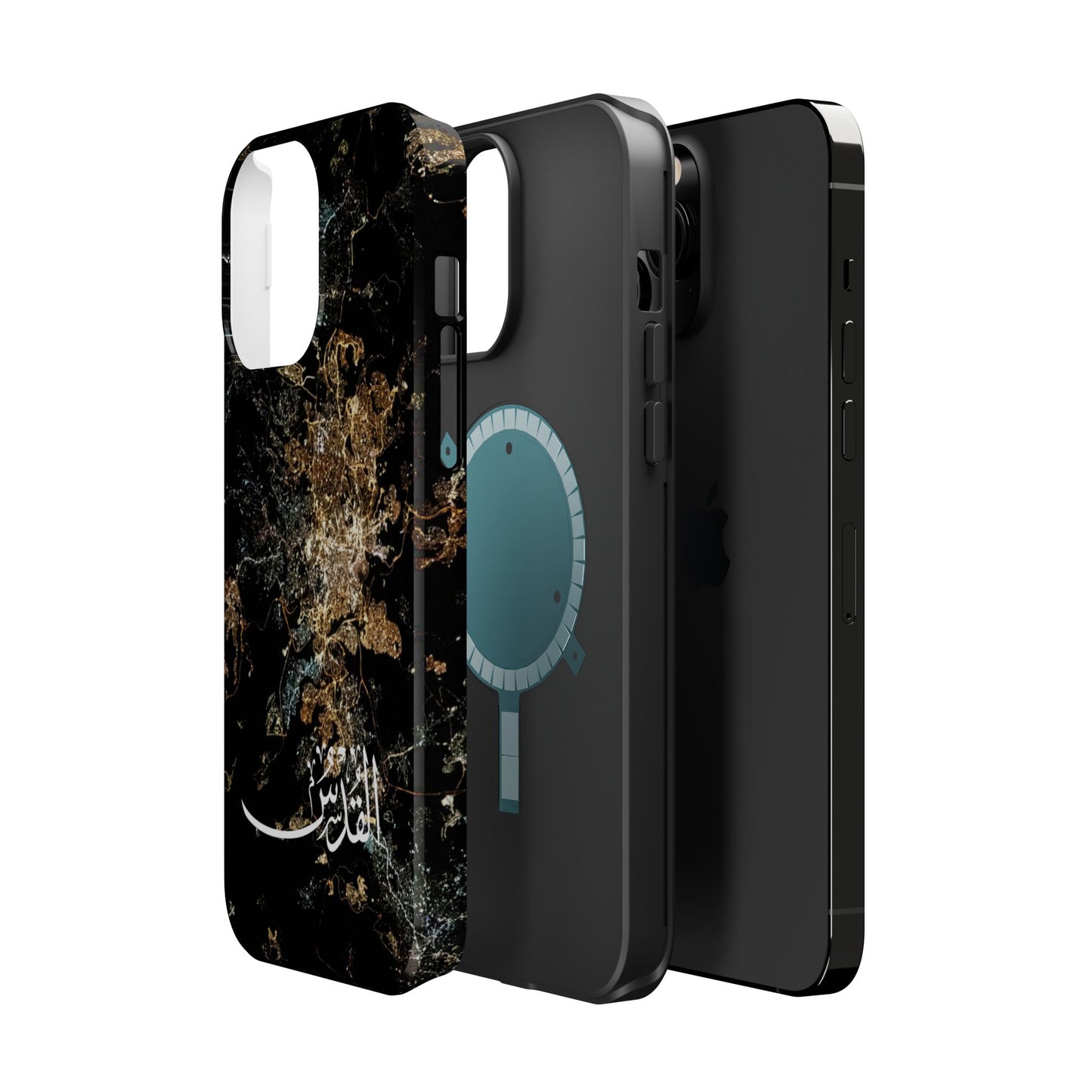 Jerusalem from Space - City of Barakah - Iphone Magnetic Tough Cases