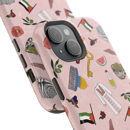 Palestinians Symbols Design - Iphone Magnetic Tough Case