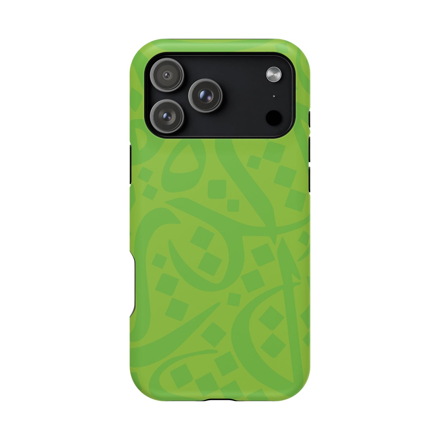 Green calligraphy Design - Iphone Magnetic Tough Case