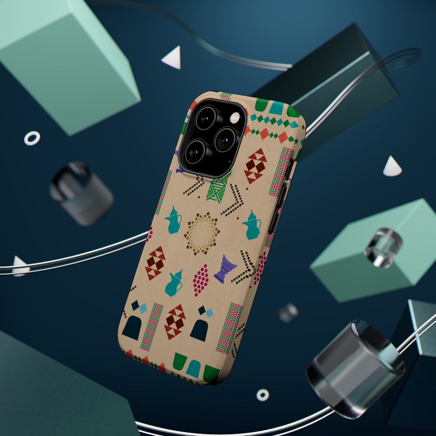 Arabian symbols  Design - Iphone Magnetic Tough Case