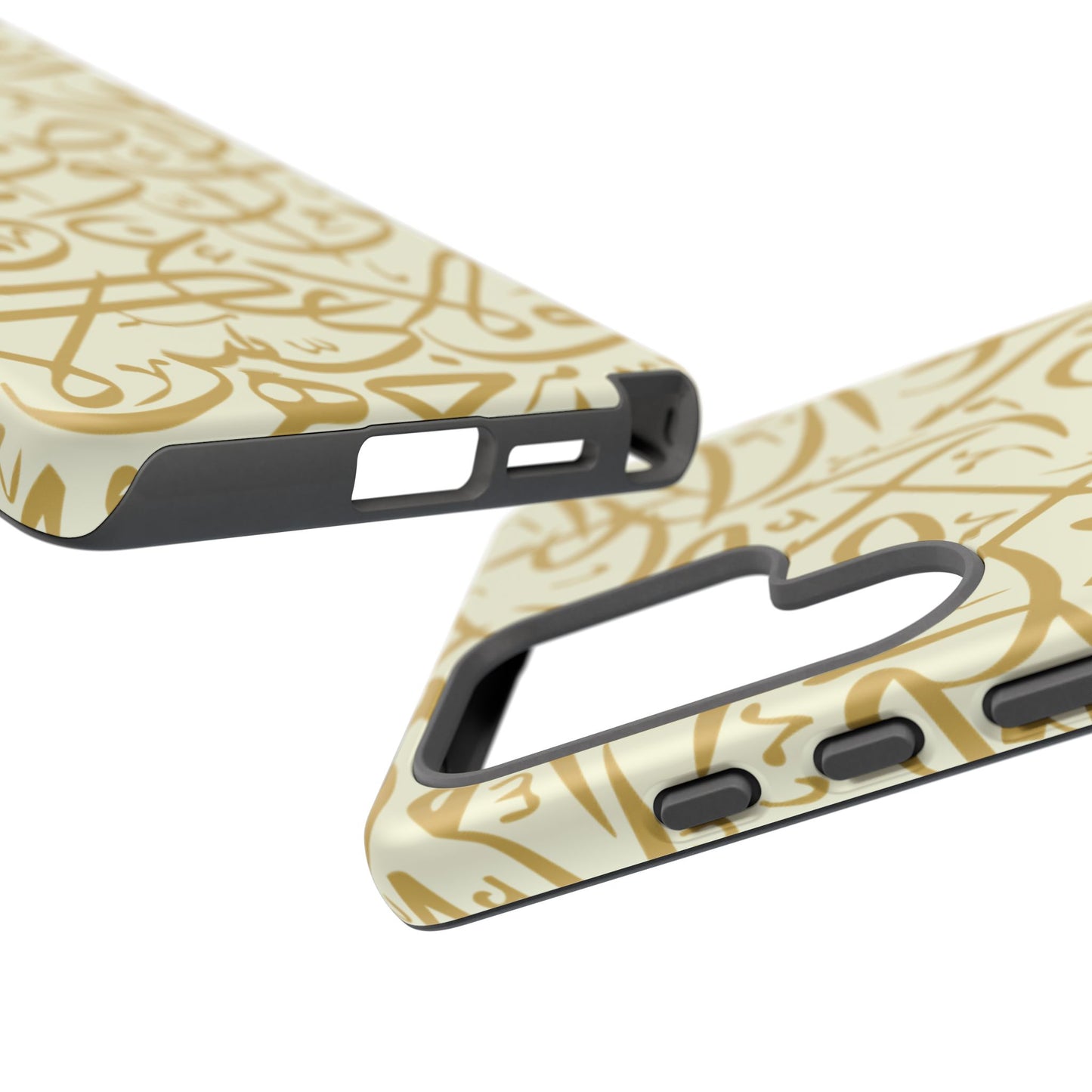 Beige and Gold Arabic Calligraphy Google and Samsung Tough Cases