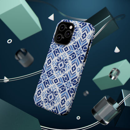 Blue Tatriz  Design - Iphone Magnetic Tough Case