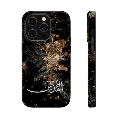 Jerusalem from Space - City of Barakah - Iphone Magnetic Tough Cases