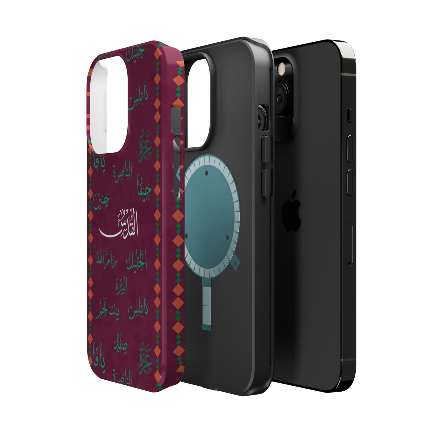 Palestinian Cities  Design - Iphone Magnetic Tough Case
