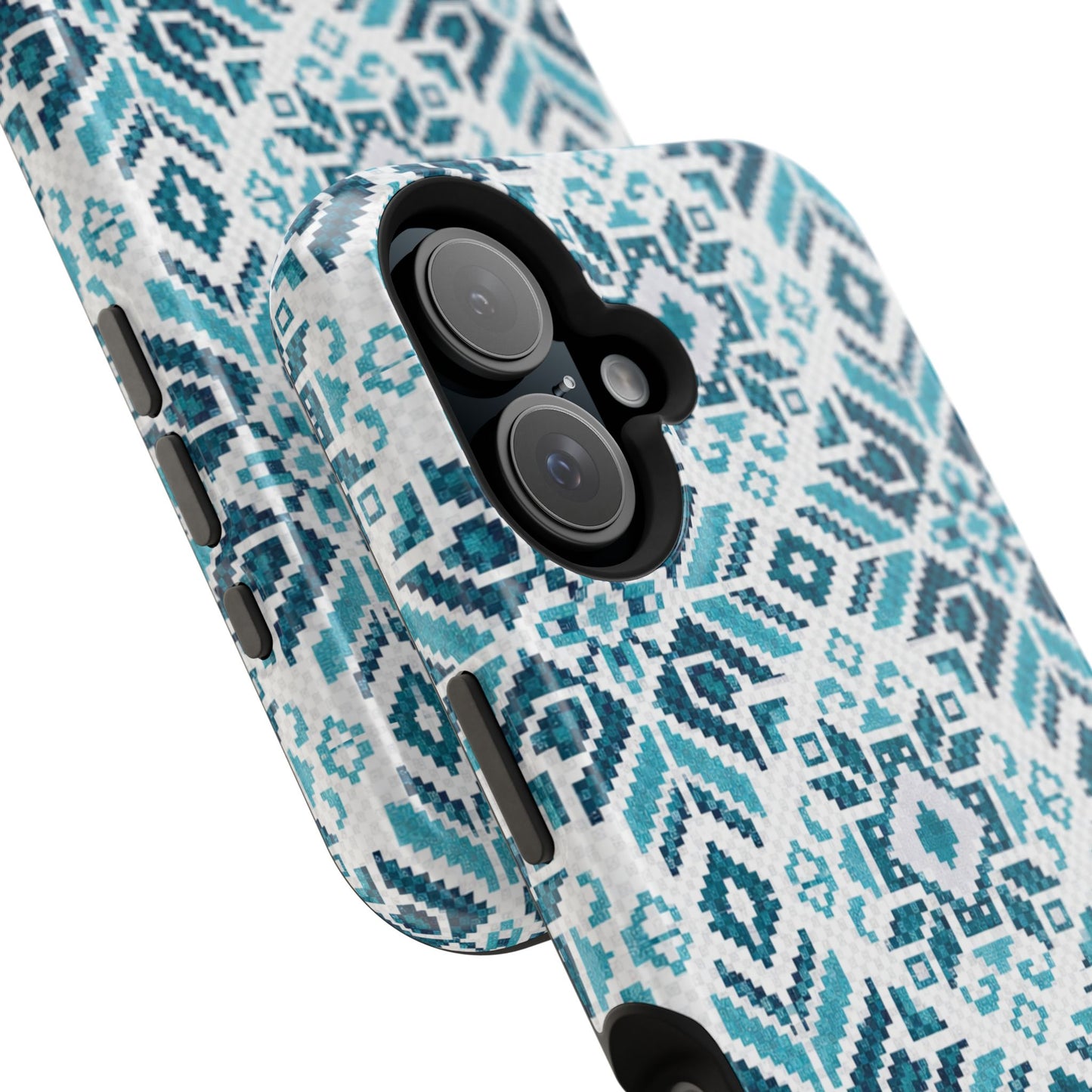 Teal Tatriz  Design - Iphone Magnetic Tough Case