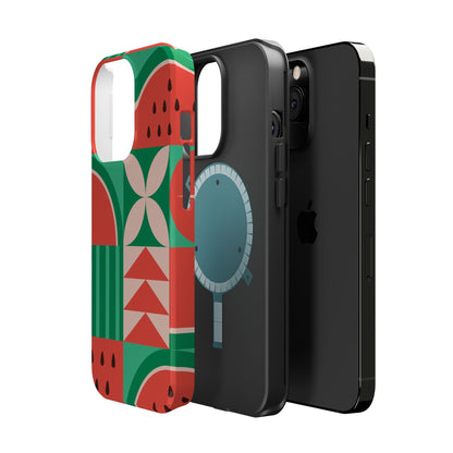 Summer Watermelon 🍉 Design Iphone Magnetic Tough Case