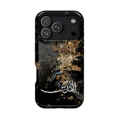 Jerusalem from Space - City of Barakah - Iphone Magnetic Tough Cases