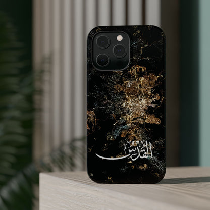 Jerusalem from Space - City of Barakah - Iphone Magnetic Tough Cases