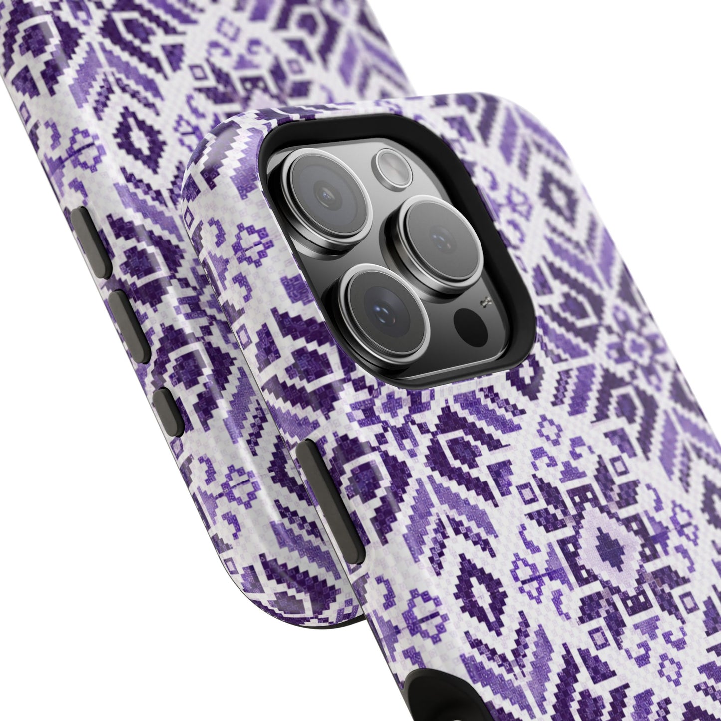 Purple Tatriz  Design - Iphone Magnetic Tough Case