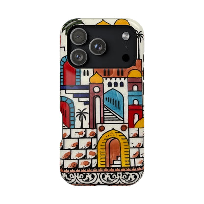 Jerusalem City Design Iphone Magnetic Tough Case