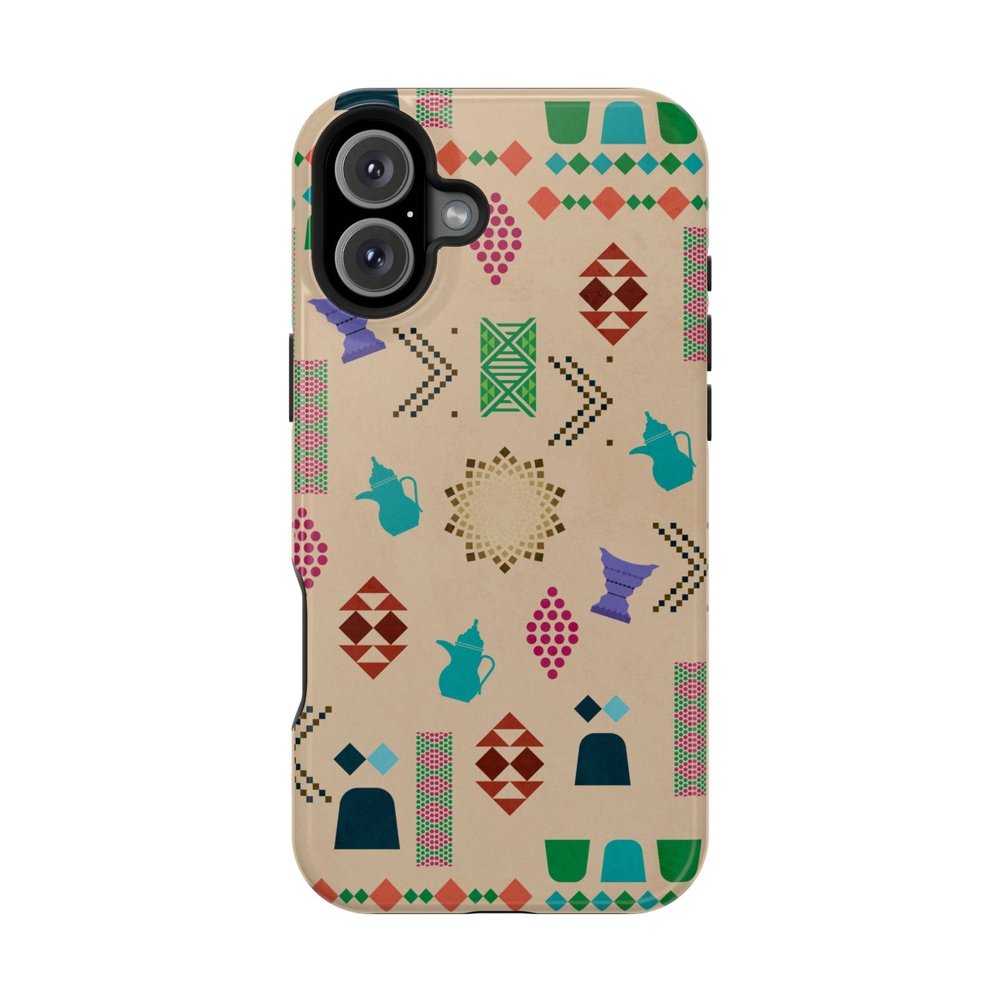 Arabian symbols  Design - Iphone Magnetic Tough Case