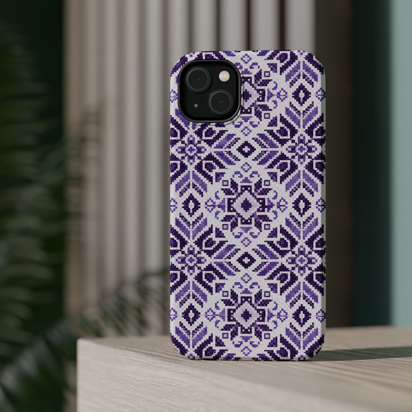 Purple Tatriz  Design - Iphone Magnetic Tough Case