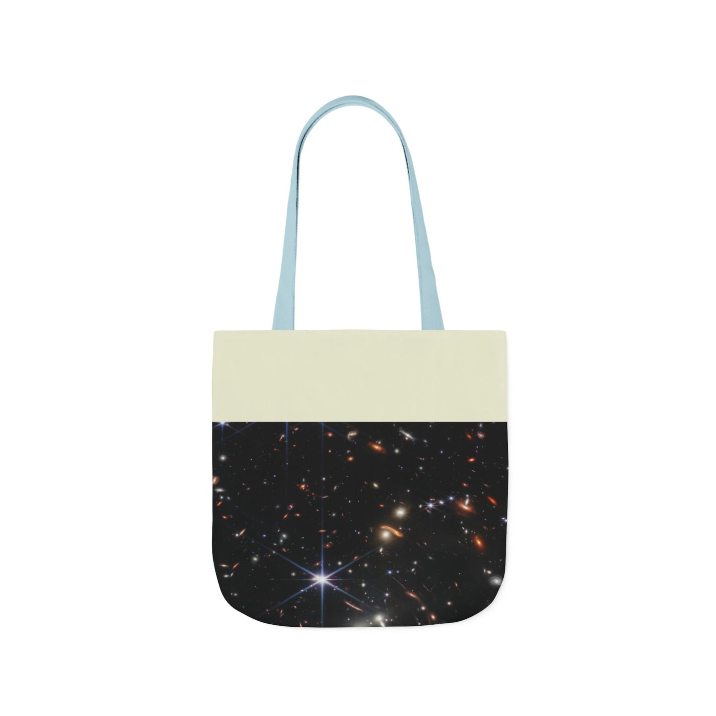 Deep Space Early Universe Canvas Tote Bag, 3-Color Straps