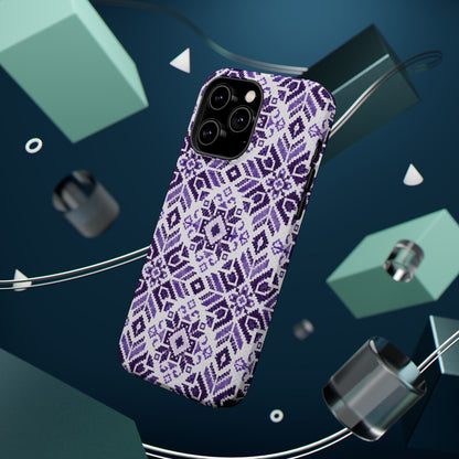 Purple Tatriz  Design - Iphone Magnetic Tough Case