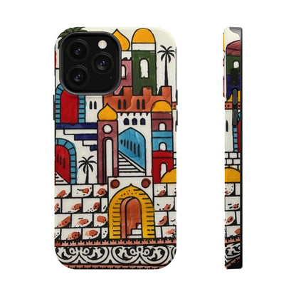 Jerusalem City Design Iphone Magnetic Tough Case