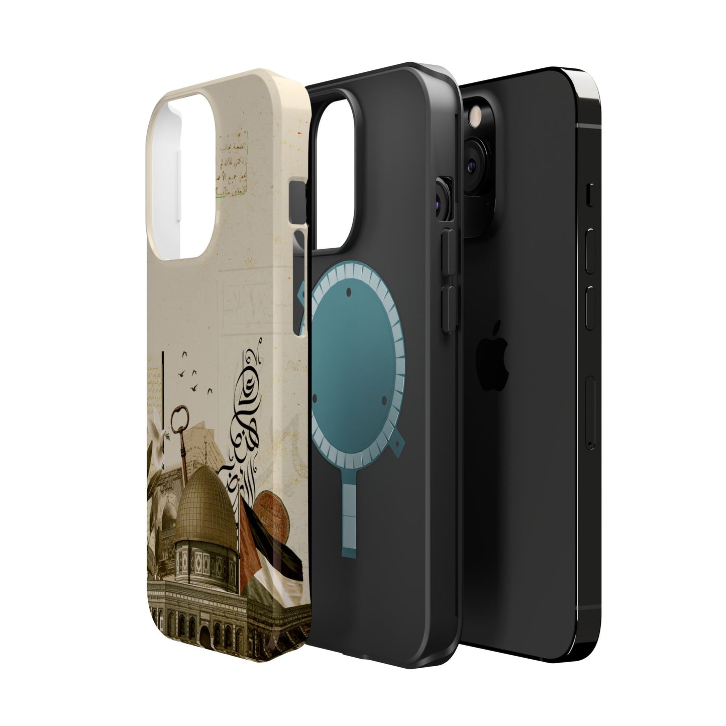 Aqsa Design  Iphone Magnetic Tough Cases