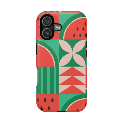 Summer Watermelon 🍉 Design Iphone Magnetic Tough Case