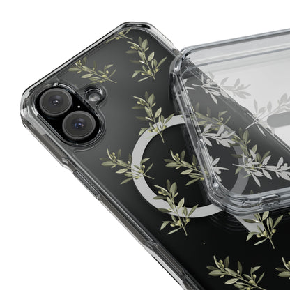 Olive Branch  MagSafe Clear Phone Case