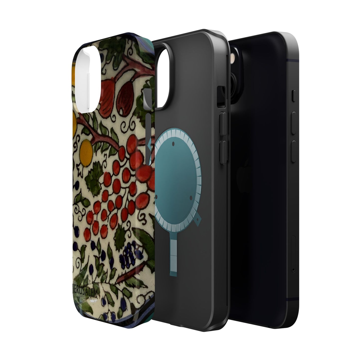 Jerusalem City Fruits Design Iphone Magnetic Tough Case