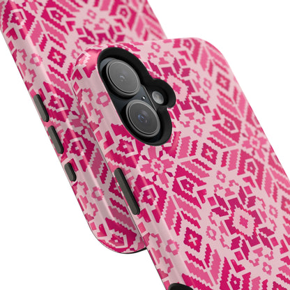 Pink Tatriz  Design - Iphone Magnetic Tough Case