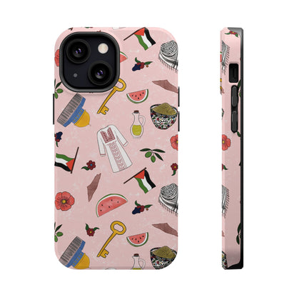 Palestinians Symbols Design - Iphone Magnetic Tough Case