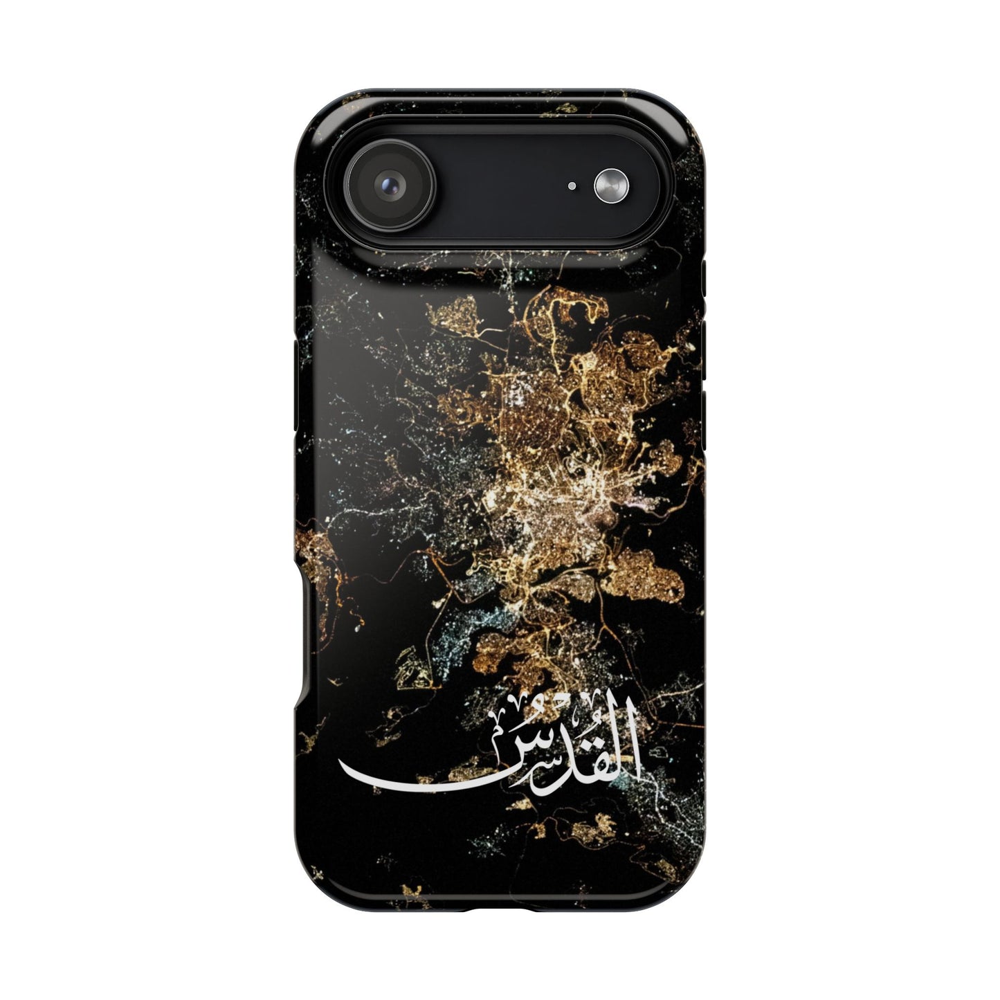 Jerusalem from Space - City of Barakah - Iphone Magnetic Tough Cases