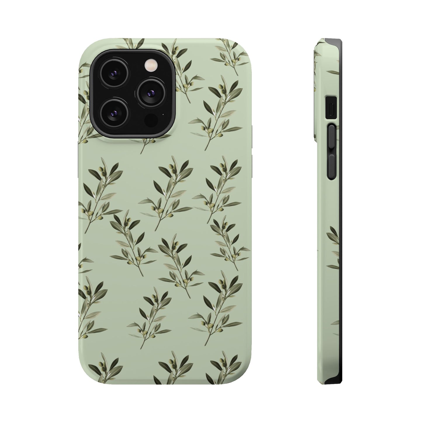 Olive 🫒 branches  - Iphone Magnetic Tough Case