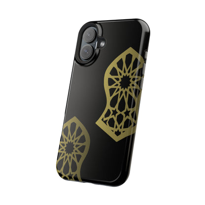Grey and Gold Sandala Design Iphone Magnetic Tough Cases