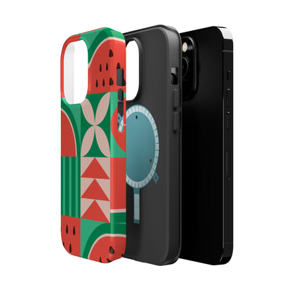 Summer Watermelon 🍉 Design Iphone Magnetic Tough Case