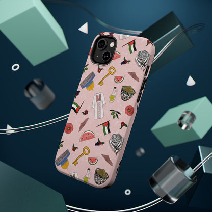 Palestinians Symbols Design - Iphone Magnetic Tough Case