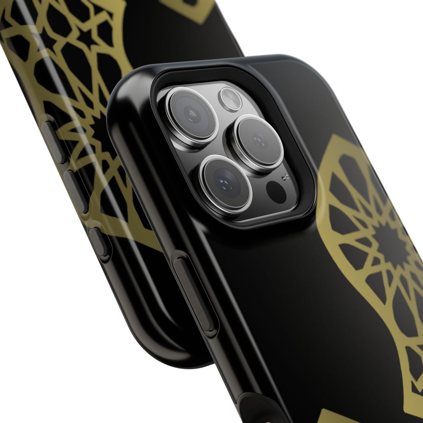 Grey and Gold Sandala Design Iphone Magnetic Tough Cases